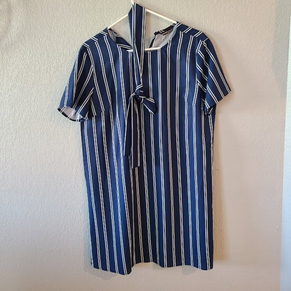 SHEIN Women's Blue Dress